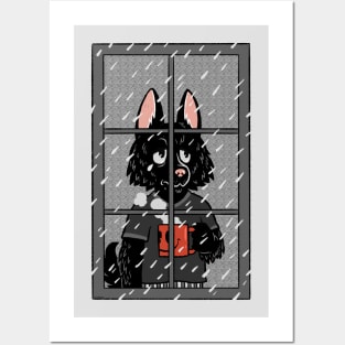 Black Dog Posters and Art